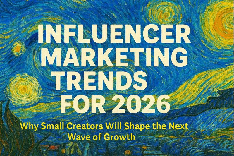 Marketing Trends 2026 - Small Creators